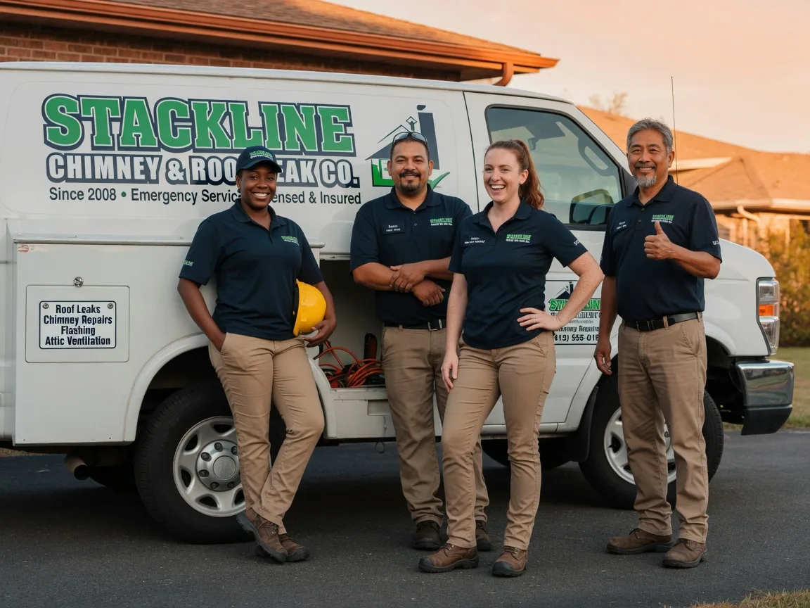 Chimney flashing repair company in Coolidge, KS